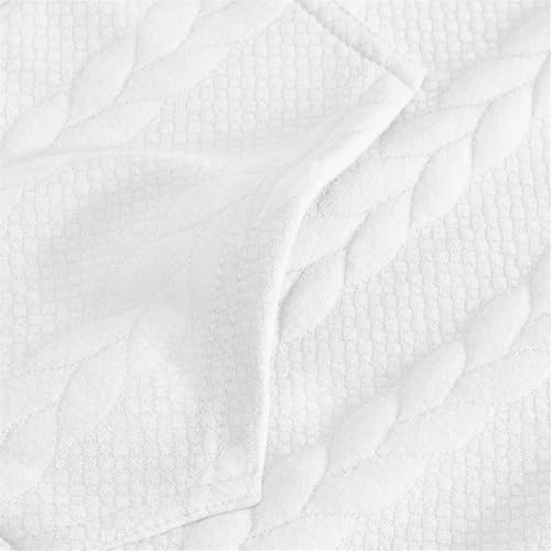 Men's Winter Zipper Jacquard Hoodie Casual Thickened Fleece Sweatshirt with Drawstring Sporty Fashion Hooded2