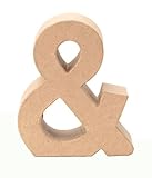 Sonderzeichen aus brauner Pappe, ca. 17,5 x 5,5 cm groß