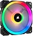 Price comparison product image Corsair LL120 RGB 120mm Dual Light Loop PWM RGB Fan - Single Fan - Black