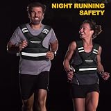 POWER GUIDANCE Kamizelka treningowa z regulacją wagi Weighted Vest, 5-9KG / 9-14,4KG z odblaskowymi paskami dla mężczyzn i kobiet, kamizelka do biegania i treningu siłowego oraz ćwiczeń aerobowych