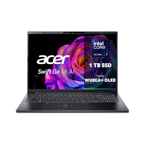Acer Swift Go 16 AI | Laptop | 16" | Ultra 7 | 16GB | 1TB