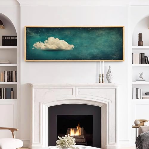 Impression nuage horizontale pour décoration de lit et salon cosy grand format XINBAO - 4