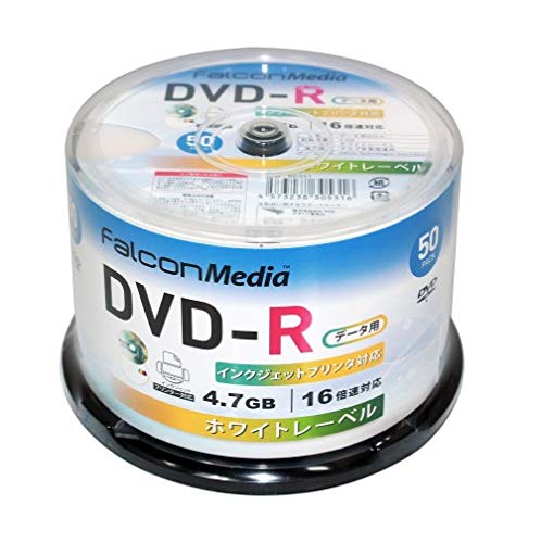 最安値 Falconmedia 1回記録 データ 用 Dvd R Be031 片面1層 1 16倍速 50枚 の価格比較