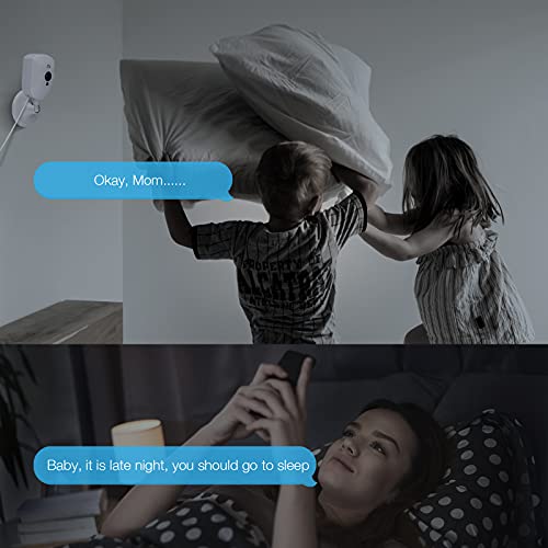 Smart Home Cameras Indoor, 2K Pet /Dog/Puppy Camera with 24/7 HD Live Video, Night Vision, Sound/Motion Detection, Two… - Image 4