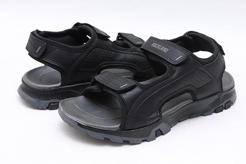 Image of GIBBON'S Men's Outdoor Sports Sandals with Adjustable Velcro Straps | Lightweight Comfortable Trekking Sandals | Anti-Slip Durable Sole | Casual Walking Hiking Sandals for Men