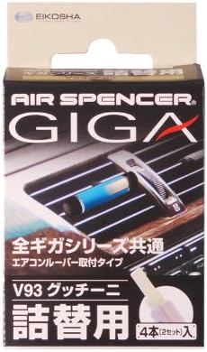 Amazon 栄光社 車用 消臭芳香剤 エアースペンサー ギガ カートリッジ V93 エアコン取り付け型 詰め替え用 グッチーニ 18g 車用芳香剤 車 バイク Amazon 栄光社 車用 消臭芳香剤 エアースペンサー ギガ カートリッジ V93 エアコン取り付け型 詰め替え用 グッチーニ 18g 車用芳香剤 車 バイク
