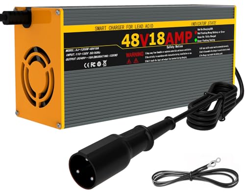 48 Volt 18 Amp Golf Cart Battery Charger for Club