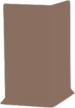 700 Series Cove Base TPR 4"X1/8"X3" Pieces- Fawn Outside Corner Block
