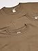 Soffe Men's 3 Pack - 100% Cotton Military Tee, Tan, Medium