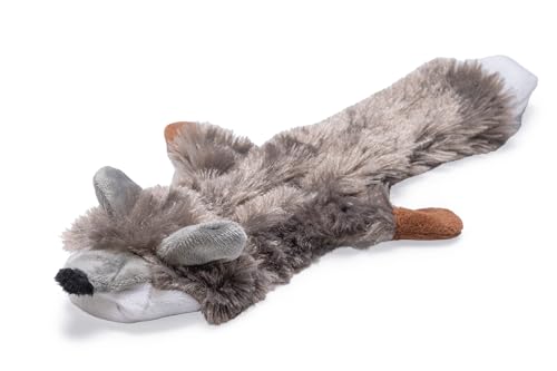 Karlie Plüschspielzeug Flatinos Fuchs L: 30 cm grau