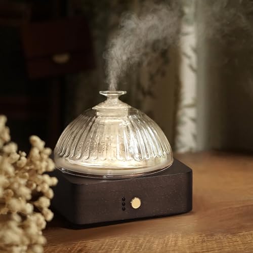 Levoair 200ml Wood Base Glass Diffuser