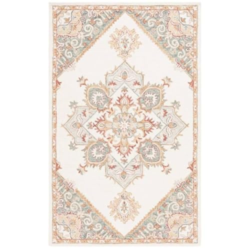 Image of Sifa Carpet Crafted with Care: Premium Hand-Tufted Wool Carpets Royanna Traditional Design Handmade Area Rugs, for Your RoomColor Size 4x6 feet (120x180cm)