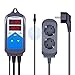 Produktbild Inkbird Aquarium ITC-306T Thermostat Steckdose 220V, wasserdichte Kunststoff Sonde mit Saugnapf für Salzwasser Fisch