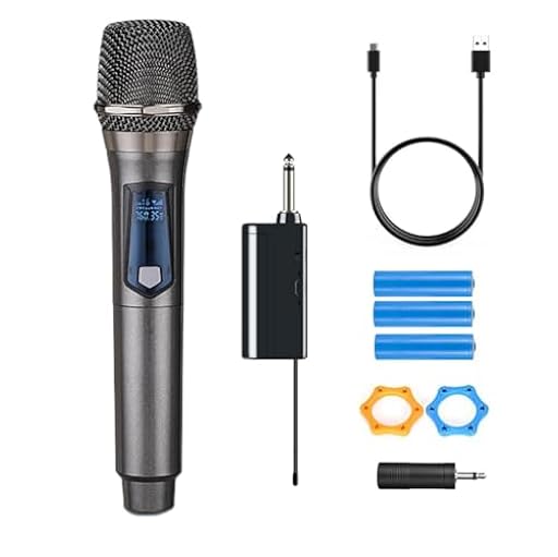 Micrófono inalámbrico huacam, micrófono inalámbrico recargable, micrófono inalámbrico dinámico doble portátil para cantar karaoke (03) | Ya disponible en tu tienda friki favorita! En mundofriki.es! Micrófono inalámbrico huacam, micrófono inalámbrico recargable, micrófono inalámbrico dinámico doble portátil para cantar karaoke (03) | Ya disponible en tu tienda friki favorita! En mundofriki.es!
