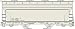 Accurail HO 2-Bay ACF Covered Hopper Data Only ACU2296 HO Rolling Stock