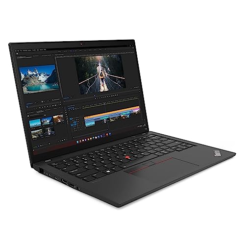 Image of Lenovo ThinkPad T14 Gen 4 Business Laptop (14 inch FHD+, 10-Core i5-1335U, 16GB RAM, 512GB SSD), Backlit KB, 2 x Thunderbolt 4, Wi-Fi 6E, Fingerprint Reader, Webcam, Win 11 Pro (Renewed)