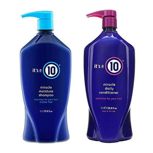 It's a 10 Miracle Shampoo & Conditioner Large Combo Set, 33.8 oz