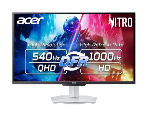 Image of Acer Nitro 27in QHD 2560x1440 IPS 540Hz DFR 1000Hz Gaming Monitor XV273U F5