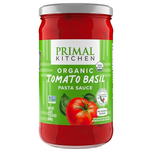 Sauce Marinara Tomate Basilic Primal Kitchen 24 oz pour pâtes