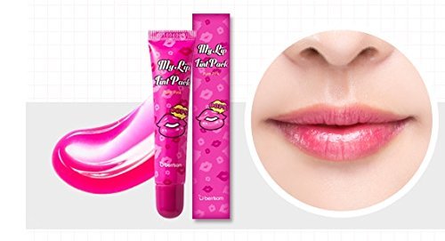 BERRISOM Chu My Lip Tint Pack, New upgraded Season 3, Made in Korea, Korean Cosmetics (Lovely Pink)