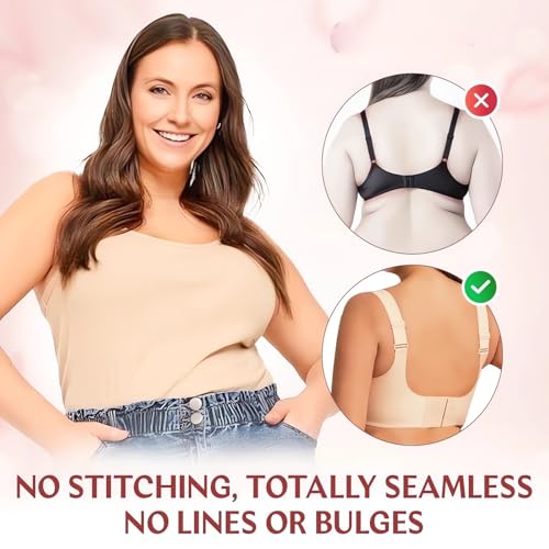 Powerful Push up Seamless Bra Caralush Wmstylist Lushfitting Wireless Bra No Underwire Full Coverage Support Anti Sagging Bra4