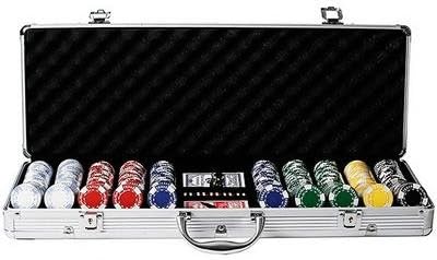 set di fiches da poker per texas holdem