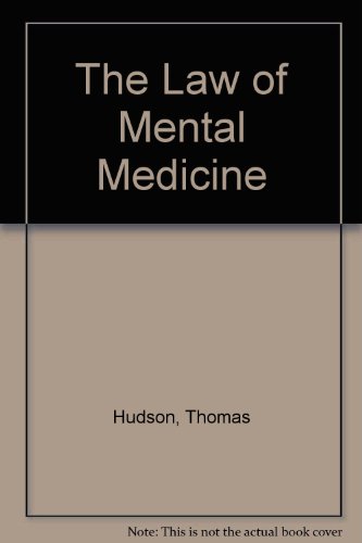 The Law of Mental Medicine 0890834636 Book Cover