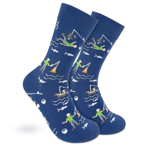 Funny Fisherman Socks for Men