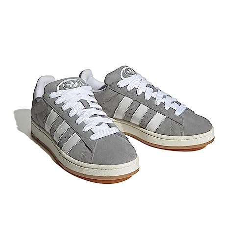 adidas GRETHR/FTWWHT/Owhite Men's Campus 00s Grey threeFtwr White 10 US