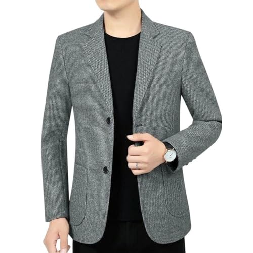 Blazer de bureau pour homme coupe droite confortable