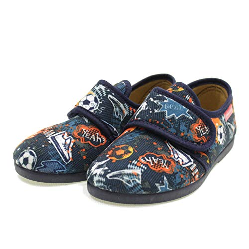 DIAMANTINO Pantofole a Strappo Fantasia Soccer