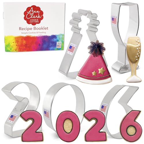 2026 America's 250th Birthday Cookie Cutters 5-Pc. Semiquincentennial Set Made