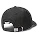 KARL LAGERFELD Paris Women's Tape Brim Karl Character Head Logo Cap, Black_logotape
