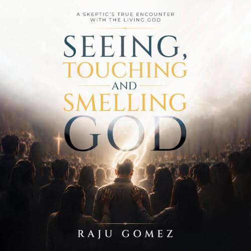 Diseño de la portada del título Seeing, Touching, and Smelling God