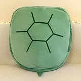 亀の甲羅クッション 着ぐるみ ぬいぐるみ 特大サイズ 着用可能 クッション 抱き枕 カメ ぬいぐるみ 座布団 座椅子 人をダメにする 体にフィットするソファー 動物衣装 仮装 グリーン 背もたれ クッション ハロウィン 60-160cm コスプレイ 子供から大人まで (グリーン,160cm)