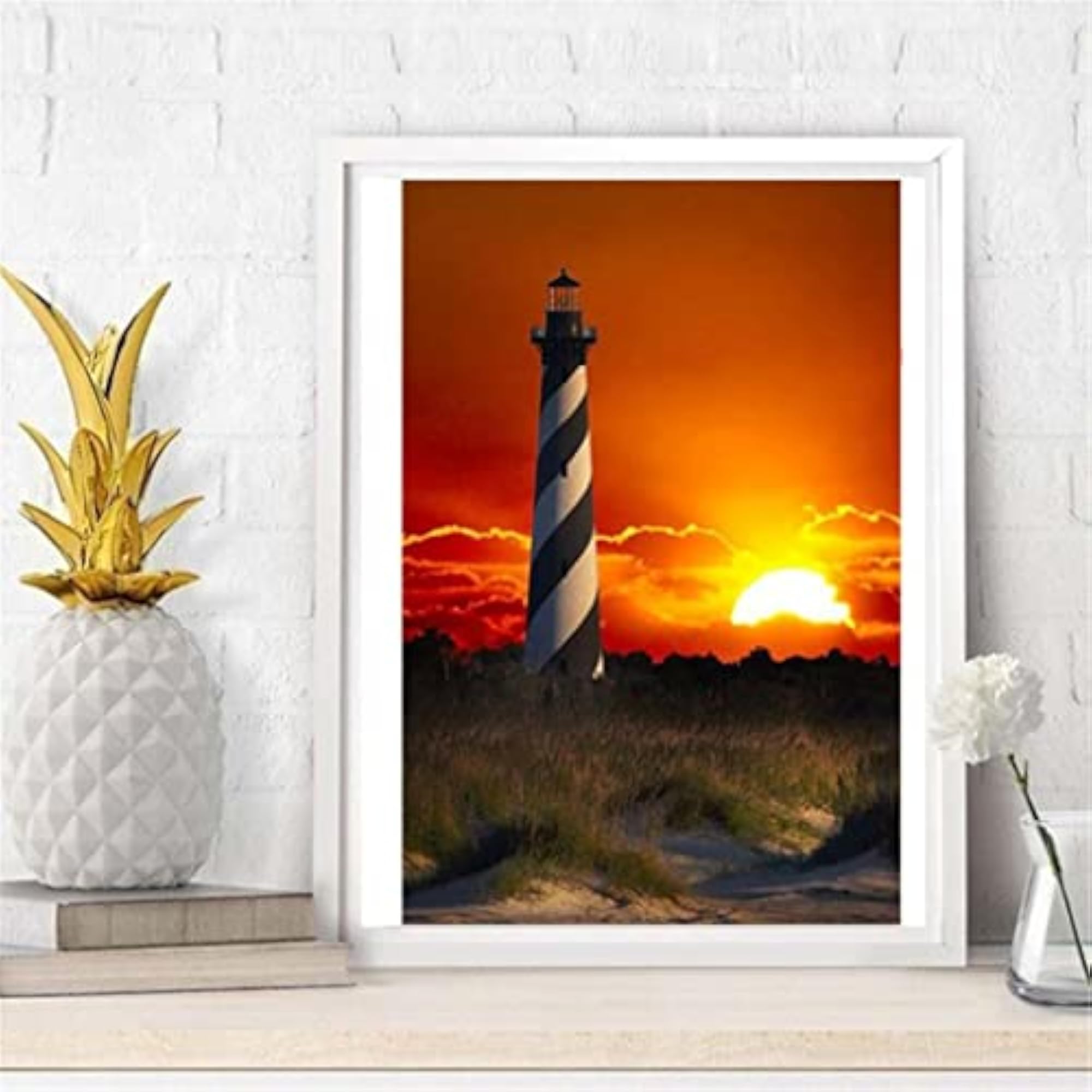 Full Drill Lighthouse DIY 5D Diamond Painting Kit