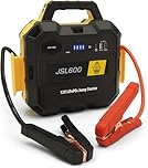 MAXTOOLS JSL600, Avviatore d'emergenza professionale 12V 3600A per Vetture, SUV, Fuoristrada, Camper e Veicoli Commerciali, Battery Pack e Caricatore rapido QC3.0