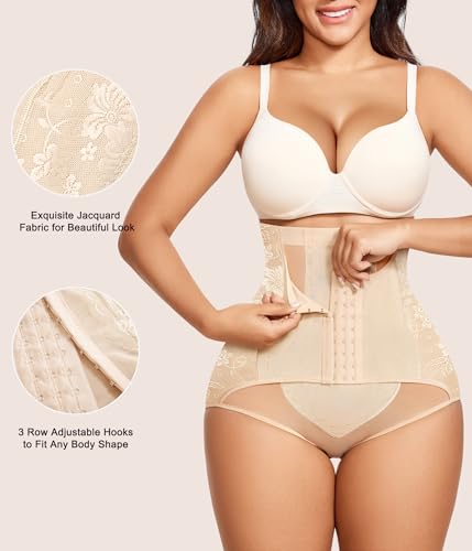 Image of URSEXYLY Tummy Control Shapewear for Women Faja Body Shaper Breathable High Waisted Butt Lifting Panties