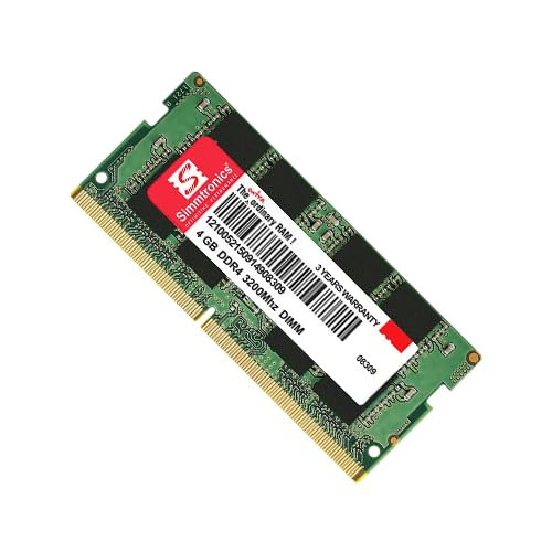 SIMMTRONICS SO-DIMM RAM DDR4 4GB 3200Mhz