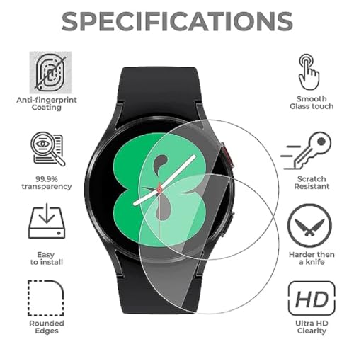 Image of ScreenGuard Compatible With Garmin Instinct 2X Solar Smartwatch, Edge to Edge TPU Fiber Screen Protector not a Tempered Glass (Pack of 2)