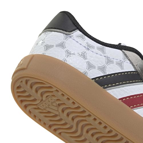 Image of adidas Kids Girls Vl Court 3.0 Slip On Sneakers Shoes Casual - Pink, White