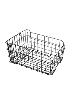 Pplkhs PPLKHS Fahrradkorb Metallgitter Rechteckig