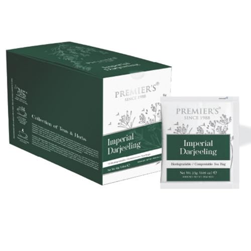 Té negro Darjeeling 16 saquitos biodegradables miniatura 1