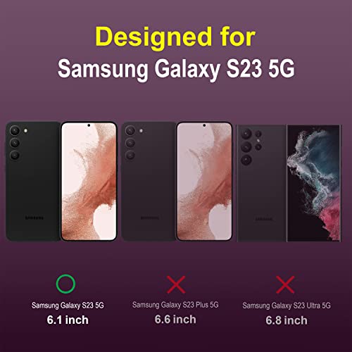 Image of amazon basics Mobile Cover for Samsung Galaxy S23 5G (Silicone Lavender)