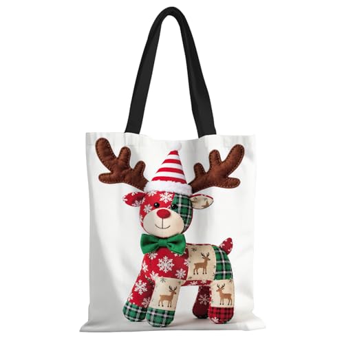ANNA QUEEN Christmas Tote Bag for Women- Large...