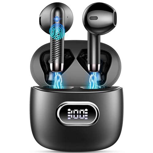 Renimer Auriculares Inalámbricos Bluetooth 5.4 con App,42H,HiFi Estéreo