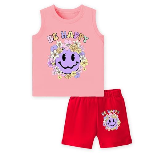 Image of TS LAVI TAVI Baby Cotton Clothing Set | Sleeveless T-Shirt & Shorts Combo | Summer Wear for Boys & Girls | Soft Breathable Fabric | Multicolor Pack of 3