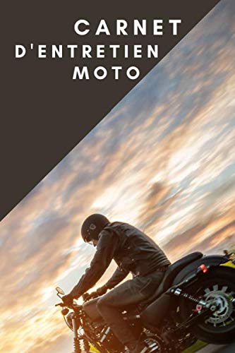 Carnet D'entretien Moto: Carnet de bord pour moto | Pages à remplir pour garder une trace des interventions | Pour toutes les types et marques | Format 15.24 cm x 22.86 cm, 100 pages