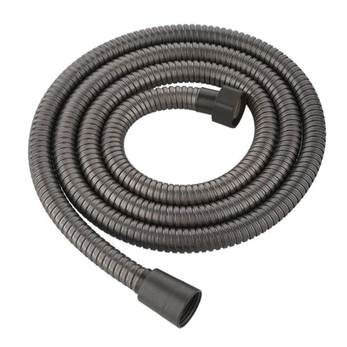 Cabezal de Ducha de Alta presión de Panel Grande de 150 mm, Accesorio de baño de Mano con 3 configuraciones de rociado Ajustables, boquillas ABS (Manguera Gris