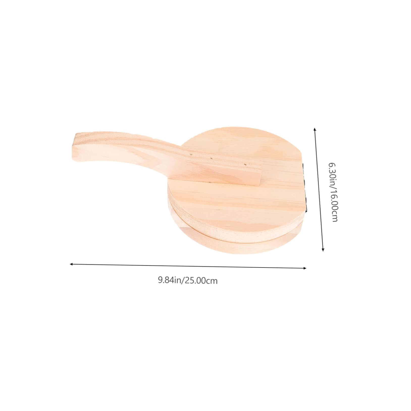 OKUMEYR Dumpling Presser Machine Long Handle Dumpling Maker Press Cake Skin Presser for Foods Random Style